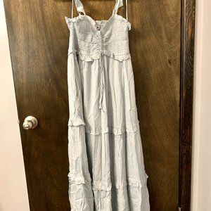 GOOD FOR THE SOUL DRESS IN BLUE SHOWPO